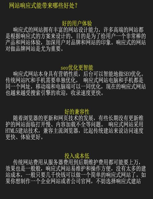 应该知道啊,响应式网站给你带来的好处‼️